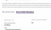Setting up Lotto BW direct debit