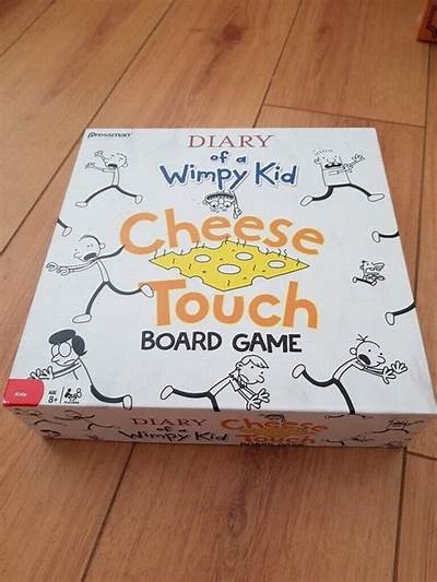 Printable rules for Diary of a Wimpy Kid Cheese Touch board game