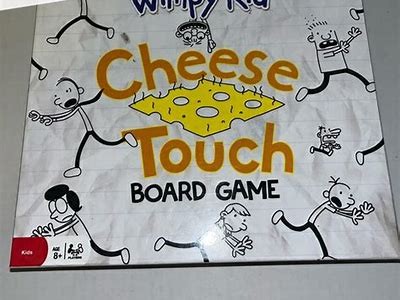 Printable rules for Diary of a Wimpy Kid Cheese Touch board game
