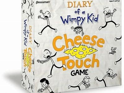 Printable rules for Diary of a Wimpy Kid Cheese Touch board game