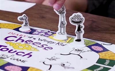 Printable rules for Diary of a Wimpy Kid Cheese Touch board game